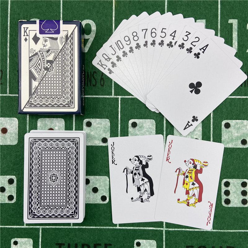 Playing Cards Plastic Baccarat Texas Holdem Poker 58mm228inch88mm346inch PVC Pokers Board Game Water Repellent Wearable Card