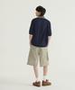 COVERNAT Bermuda Cargo Nylon Shorts Khaki Beige