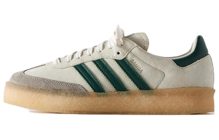 

Adidas Clarks 8th Street Samba By Ronnie Fieg Chalk White Green ID7297 36
