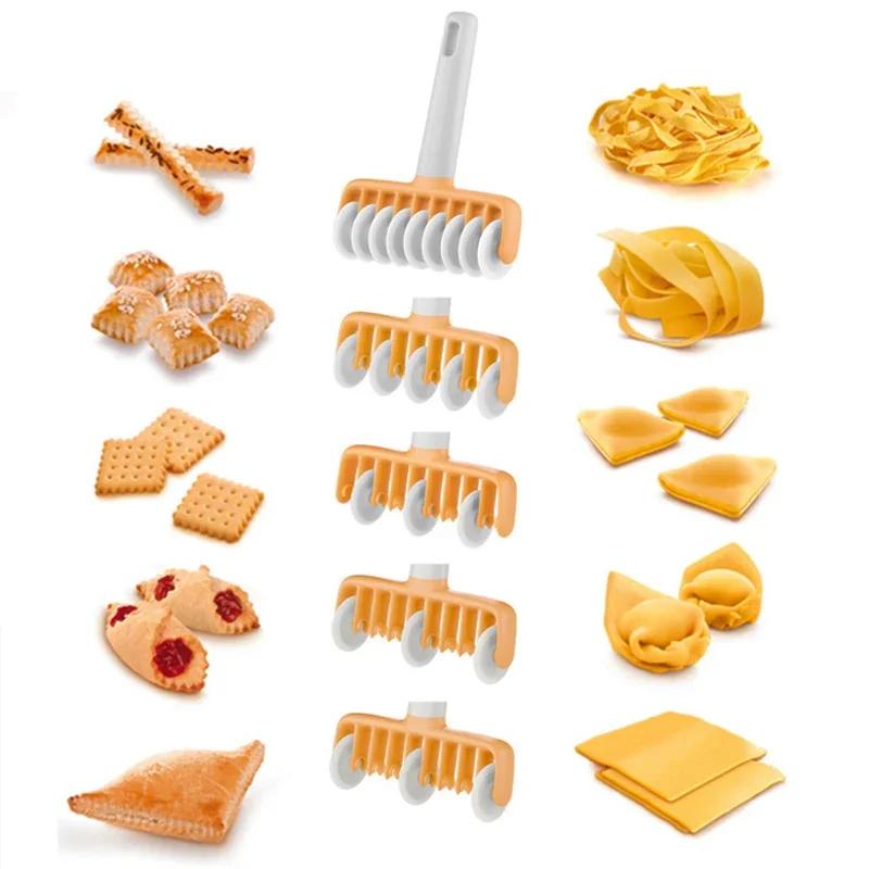 37 Pieces / Set of Kitchen Baking Tools Fondant Ribbon Cutter, 4 Different Gear Embosser Set for Cake Dough Cutter Pastry Tools