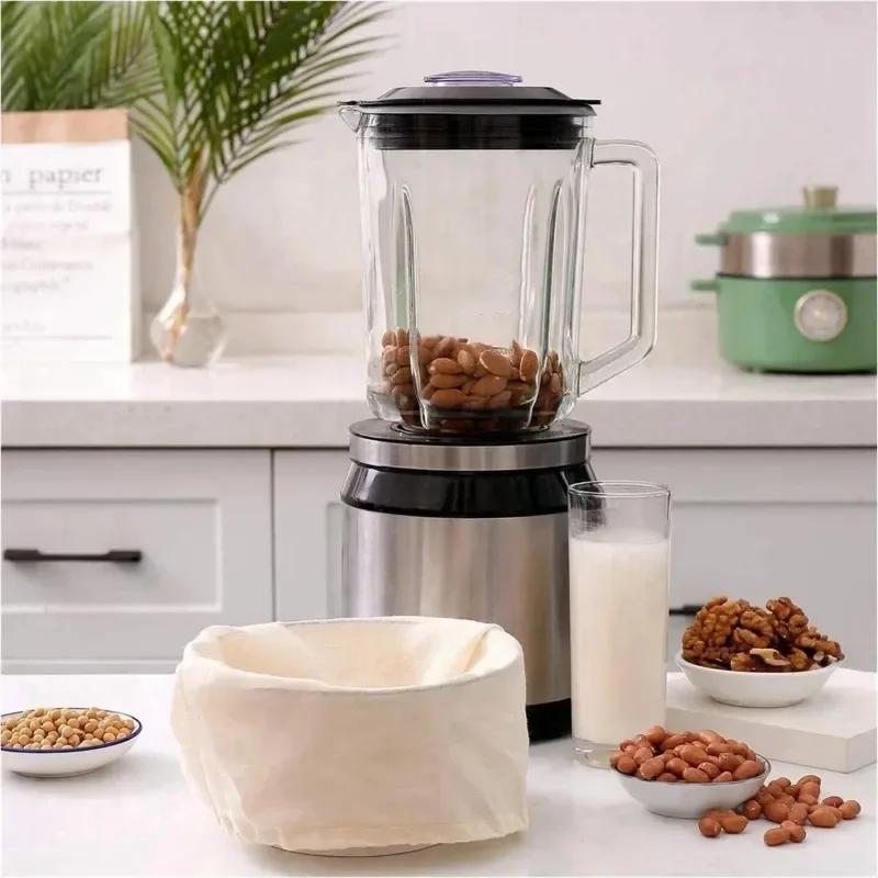 Kitchen Strainer Bags Cotton Filter Screen for Tofu Butter Cheese Milk Coffee Tools Home Dining Bar Gadgets Gauze Mesh