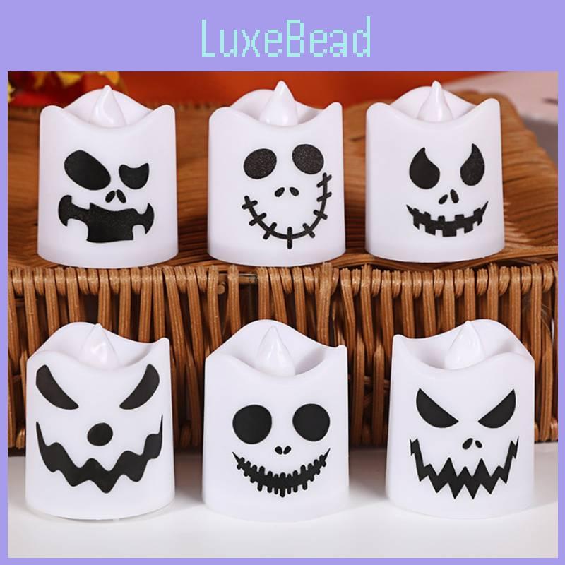 Halloween Ghost Led Candle Light For Haunted House Party Decor