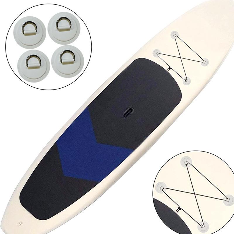 D Ring Clips Paddle Board Kayak Accessories SUP Tie Down Pair Inflatable Boat Surfboard Anchor Outdoor Water Sport Accessories