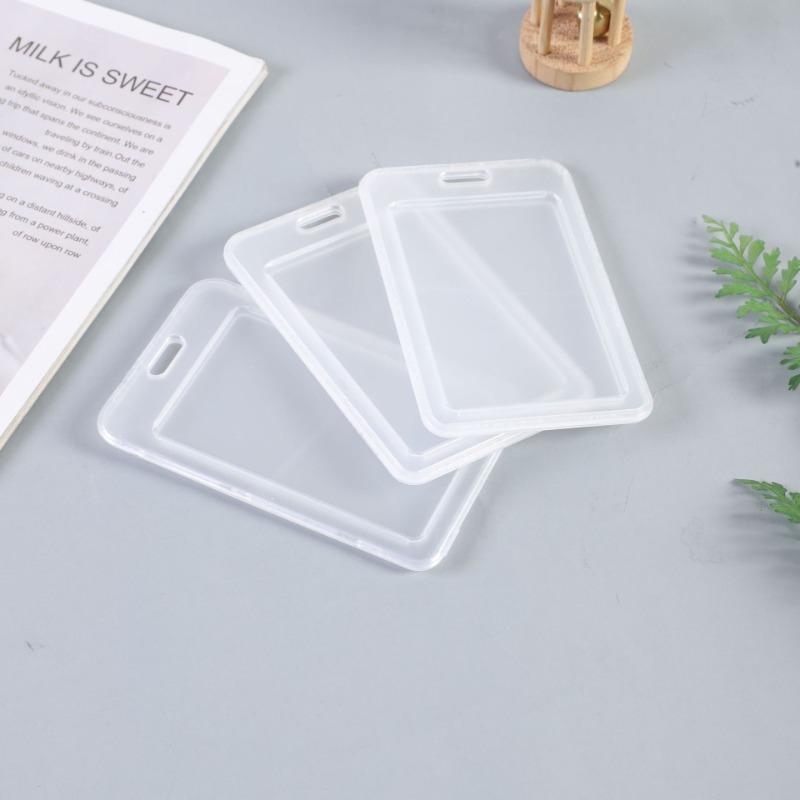 1/5/10PCS Waterproof Transparent Card Cover Women Men Student Bus Card Holder Case Business Credit Cards Bank ID Card Sleeve Protect