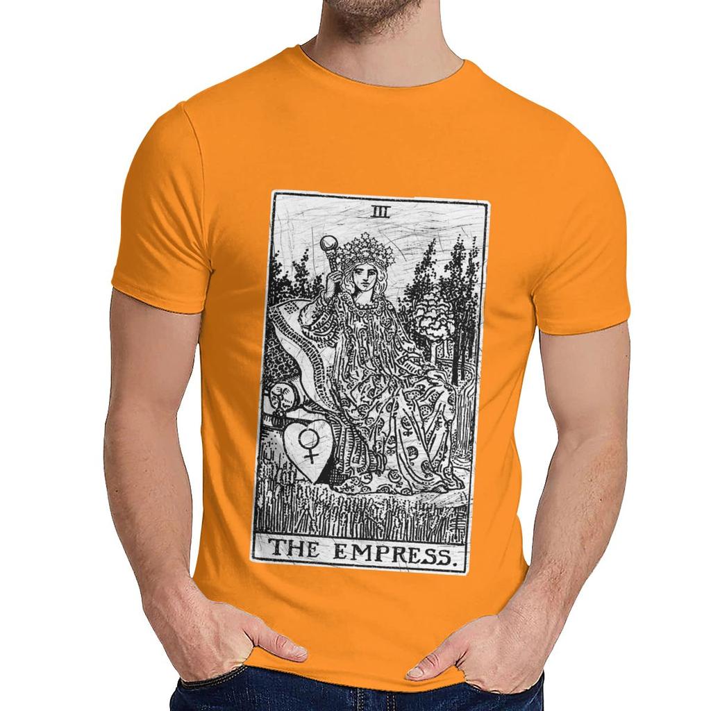 The Empress Tarot Card T Shirt Major Arcana Fortune Telling Occult T Shirt Casual O Neck