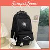 Stylish Versatile Waterproof Backpack Fashionable Spacious School Bag Nylon