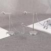 Stainless Steel Balance Ball Toy Creative Pendulum Cradle Iron Man Ornaments Decompression Desk Toy Early Education Tools Gifts