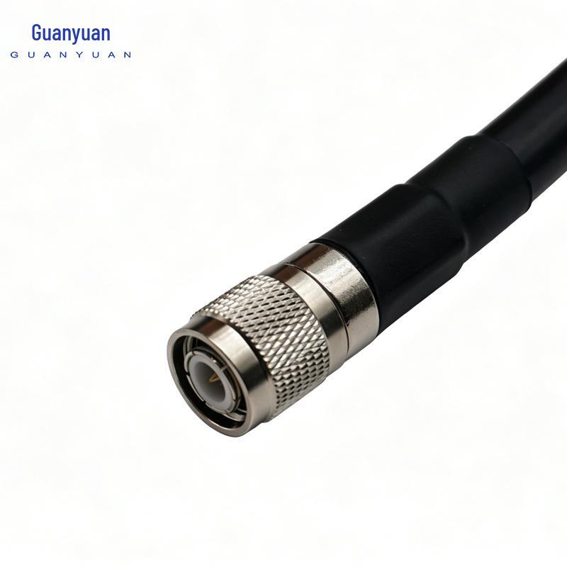 Guanyuan Coaxial TNC Male-to-Male RF Extension Cable SYV50-7