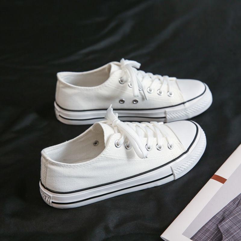 

2024 Женские парусиновые кеды на липучках - Трендовый весенне-осенний стиль Ульззанг 35