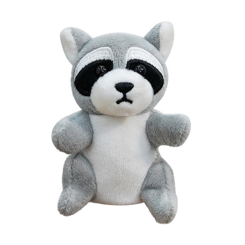 Cartoon Animal Finger Puppet Set: Plush Toy for Parent-Child Interaction & Storytelling