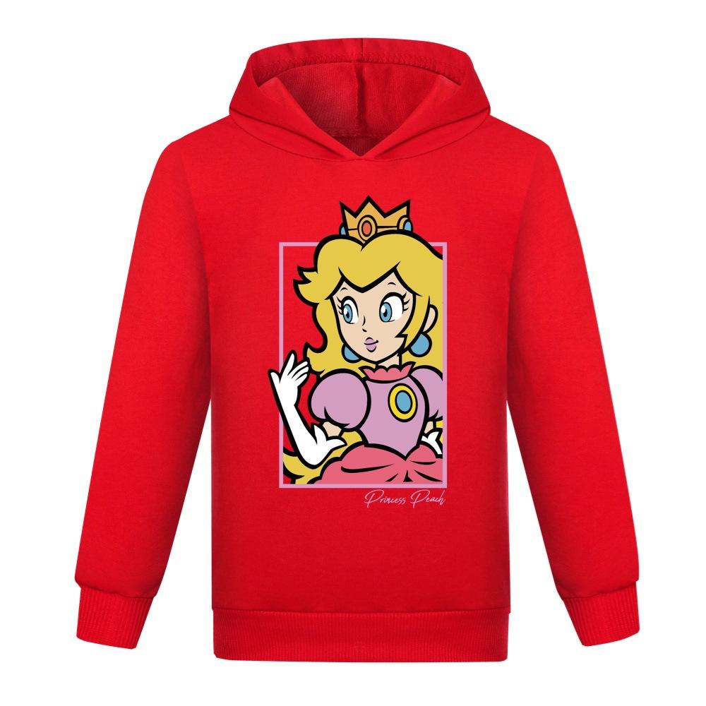 Girls Cute Print Comfortable Versatile Hooded Sweater Casual Versatile Hoodies Sweatshirts Girls