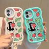 Malowany wzór Big Wave Edge Miękki silikonowy materiał Macaron Etui na telefon Odporne na wstrząsy Ochronna gumowa obudowa do OPPO Reno Realme