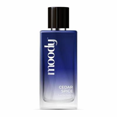 Moody Premium Cedar Spice Perfume for Men | Eau De Parfum | Long Lasting Scent Upto 8 Hours | Luxurious EDP Fragrance with 20% Perfume Oil, 100ml