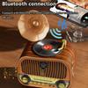 Portable Vintage Full Band Radio Classic Retro DSP FM AM SW Radios Receiver Hifi Bluetooth 5.4 Speaker Music Box Support TF USB