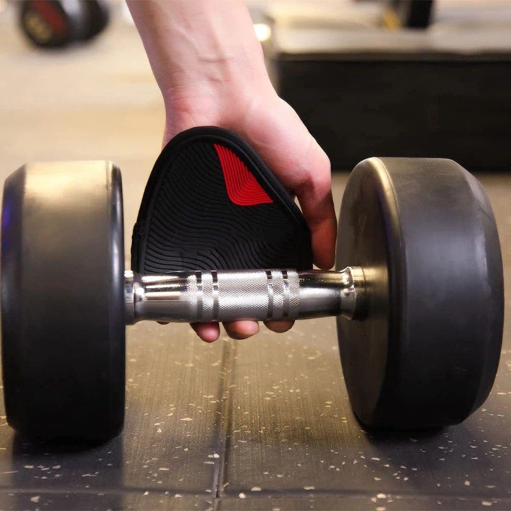 Grip Power Pads Anti Skid Dumbbell Gloves Sports Hand Grips Lifting Palm Grips Weight Lifting Pads