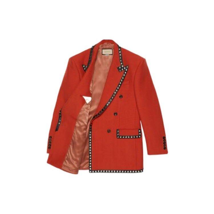 Gucci Pánské bundy Oranžová Límec obleku Střední Ostatní 719877-Z8A60-7346