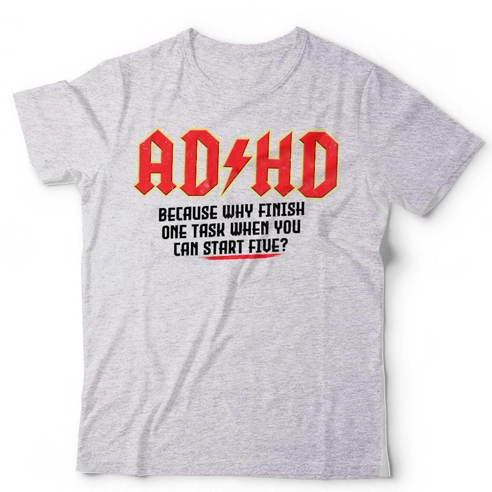 ADHD T Shirt Unisextal Health Awareness Unisex Kids & Ladies Funny Rock Biker