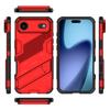 For iPhone Air Case PC + TPU Shockproof Phone Cover with Kickstand