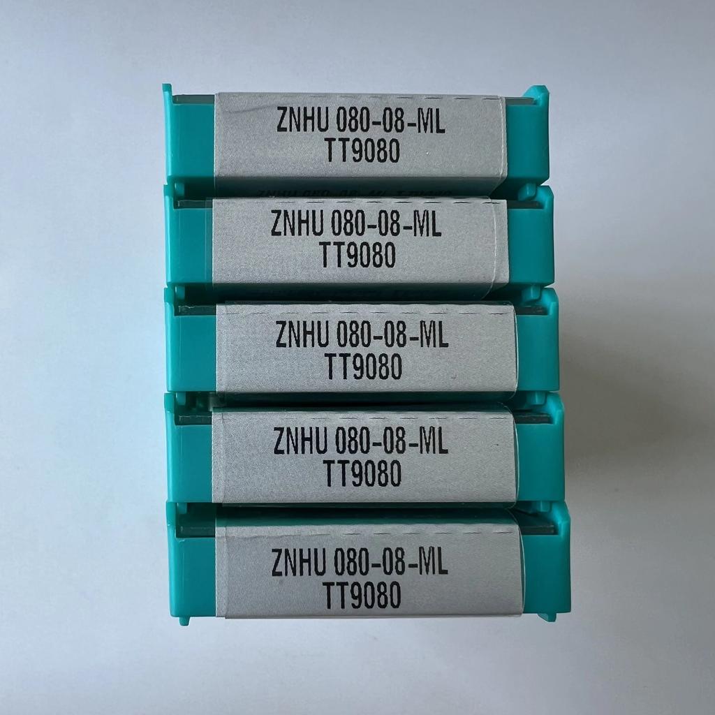 TaeguTec / ZNHU080-08-ML TT9080 / Original Carbide Blade 10 Pcs