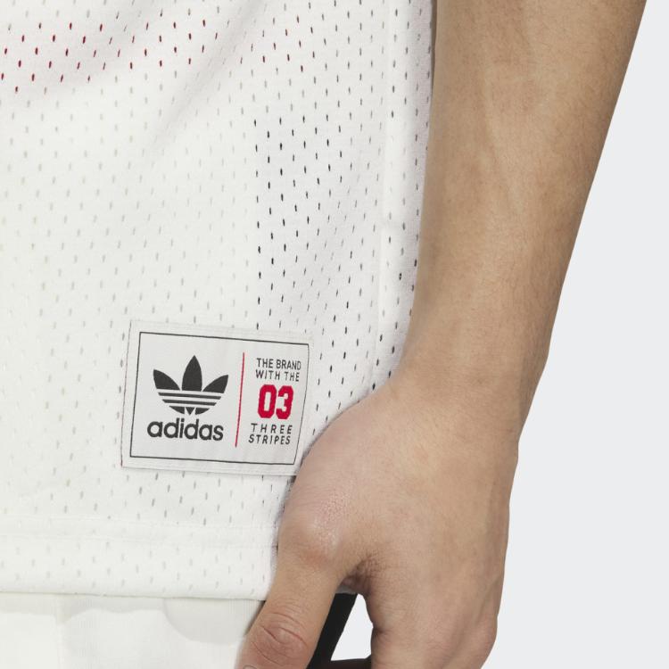 Adidas Originals Color Block Logo Print Comfortable Versatile Casual Short Sleeve T-Shirt Unisex Tops Blue White JC6801-1