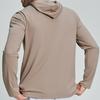Men S Casual Sports Fitness Hooded Long Sleeve T Shirt