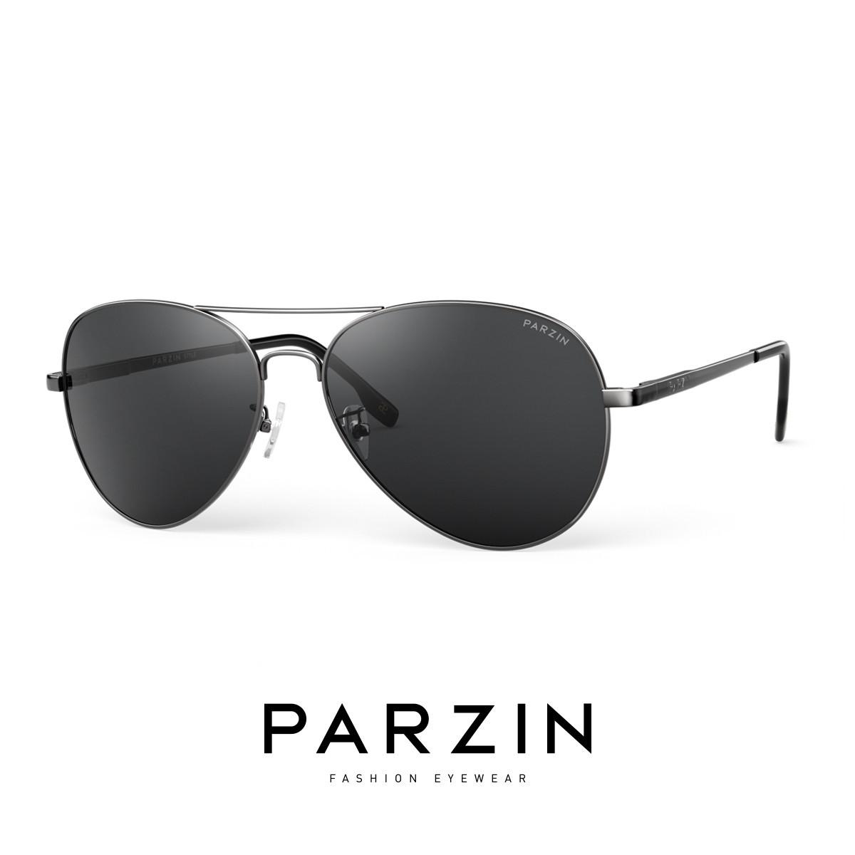 

PARZIN Поляризованные Солнцезащитные Очки Мужские Классические Авиаторы Защита от УФ Лучей Очки для Вождения Мужские Солнцезащитные Очки PZ8023 серый
