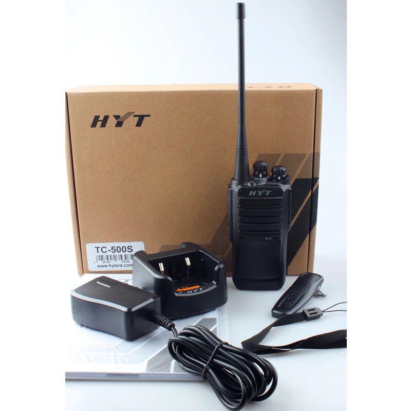 HYT TC500S Outdoor Handheld Radio - Original Walkie Talkie with Joint Warranty & Anti-Counterfeit Features