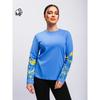 Stilvolles Damen Boxy Langarm-T-Shirt, Weicher Premium-Stoff, Minimalistische Bequeme Baumwollmischung, Ideal für Tägliche Outfits