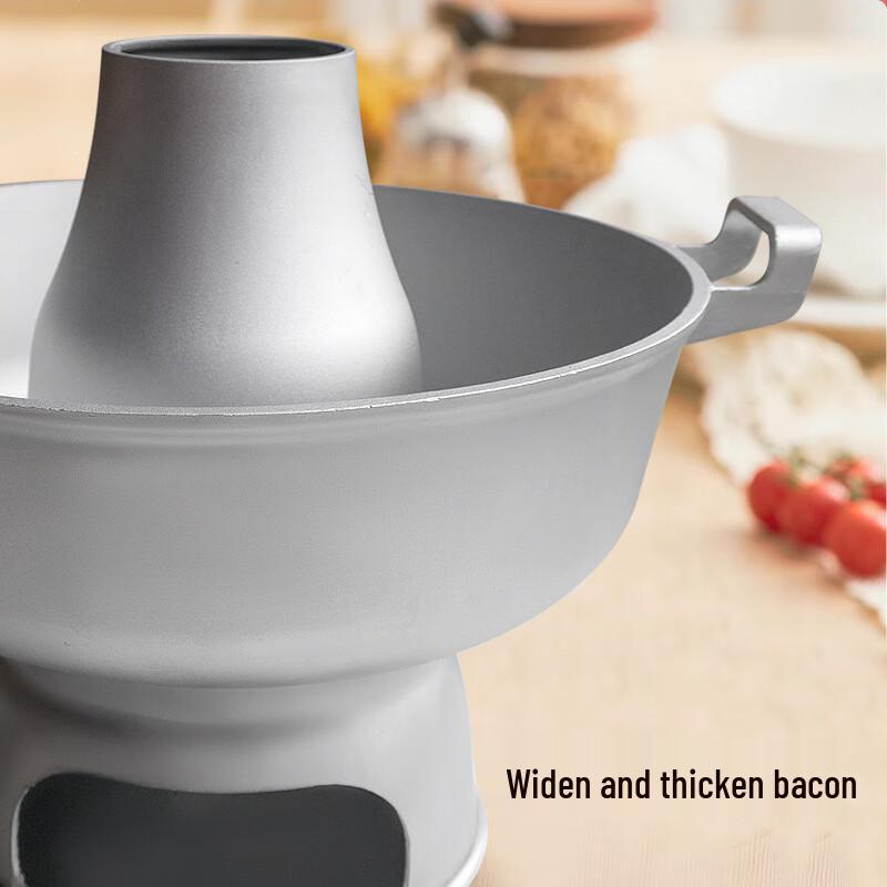 Traditional Old Beijing Aluminum Charcoal Hot Pot