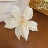 Long Tassel Sweet Petal Hair Clips Elegant Flower Duckbill Clip  Women Use