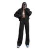 **Women 2 Piece Sweatshirt Set Zip Up Cardigan Long Pants Casual Fashion Spring Fall Outfit**