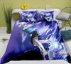 2026 New Anime Hunter X Hunter  Bedding Set, Includes Large and King Size Bedding, Perfect Holiday Gift