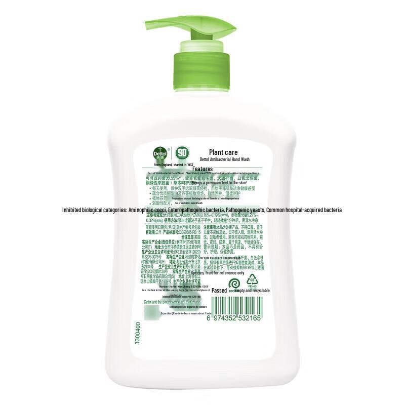 Dettol Plant-Based Hand Wash - Family Pack