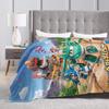 Super Wings Car Robot Blankets Cartoon Fleece Throw Blanket Bed Sofa Portable Soft Warm Bedsprea,