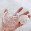 2Pcs Bun Shaped Design Clear Bun Skin DIY Stress Ball Cover  Stress Relief Squeezing