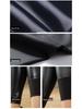 Damen High Waist PU Leder Skinny Hose - Glänzend Matt, Hüftlift, Plus Samt, Herbst/Winter Leggings