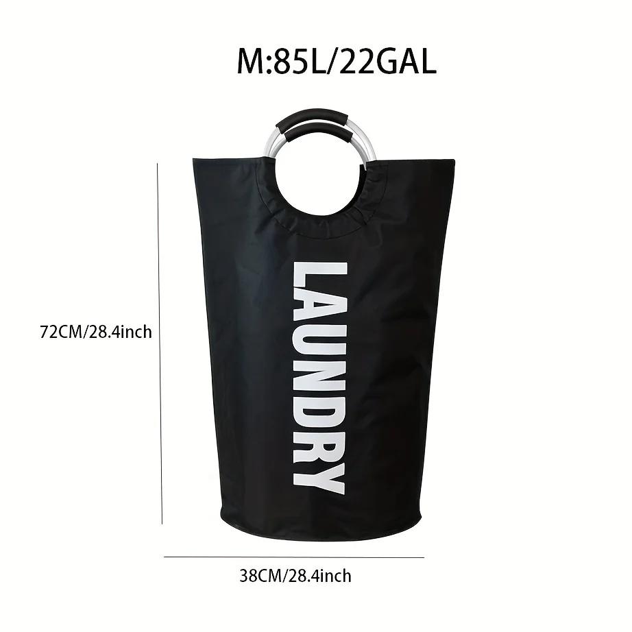 1pc Dirty Clothes Dirty Fabric Storage Basket Foldable Large Size Dirty Cloth Storage Bucket for Waterproof Laundry Toy