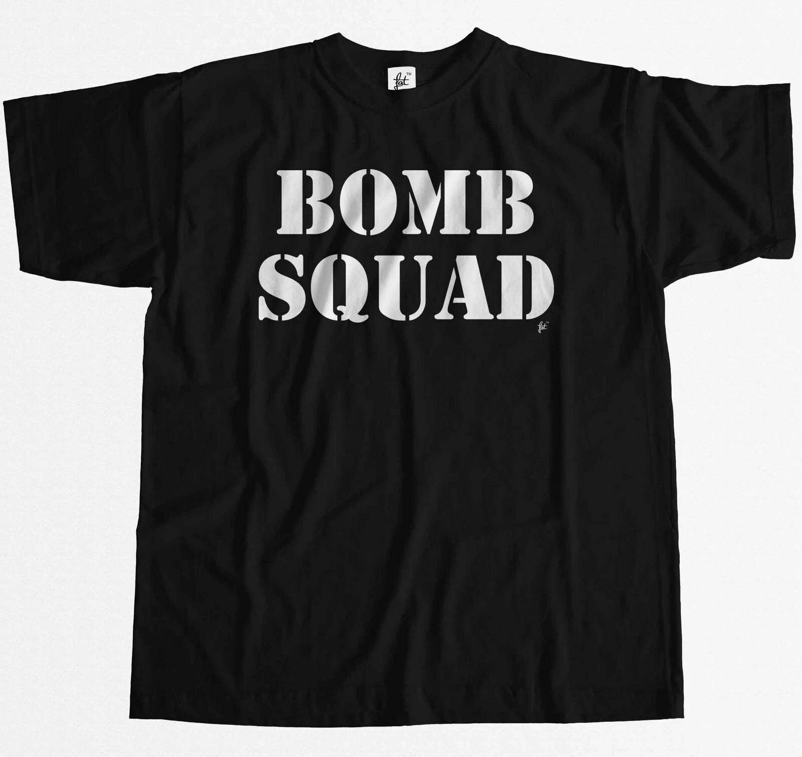 Bomb Squad Funny Joke Stag Mens T-Shirt XL