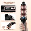 65W Roller Comb Hair Harmless Negative Ion Hair Straightening Comb Curl Straight Dual Purpose