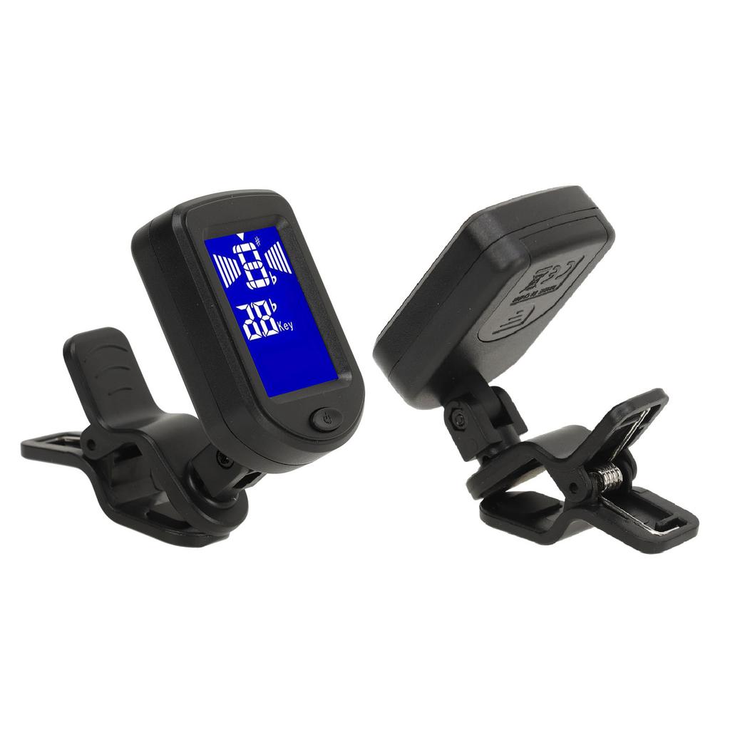 Digital Electronic Tuner Multifunctional High Accuracy Clip On String Instrument Tuning Device
