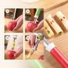 2in1 Stainless Steel Fruit Corer Peeler Telescopic Fruit and Vegetable Peeling Machine Apple Seed Remover Apple Corer and Peeler