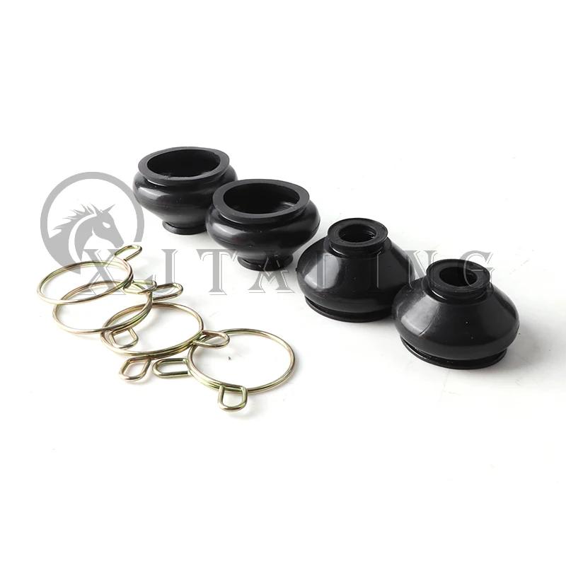 Suspension Steering Tie Rod End Ball Joint Universal Ball Head Dustproof Rubber Cover For China ATV Kart Quad Bike Parts