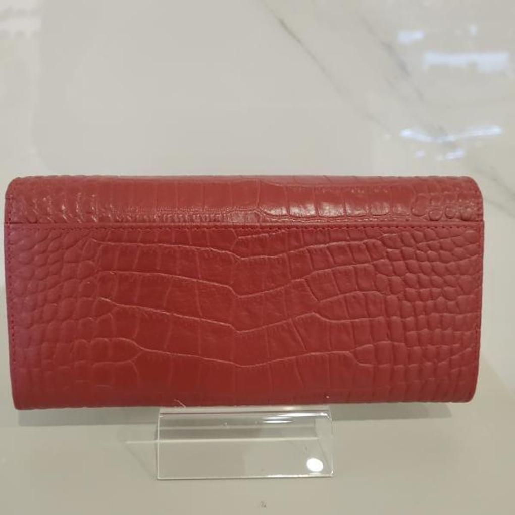 moncross REAW19159 cubic point women's calfskin long wallet