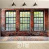 2D Industrial Loft Backdrop for Urban & Fashion Photoshoots