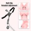 Linked Body Clamps with Breast&Sensory Stimulation-Adult Sensory Toy for Women, Nipple&Body Play Kit
