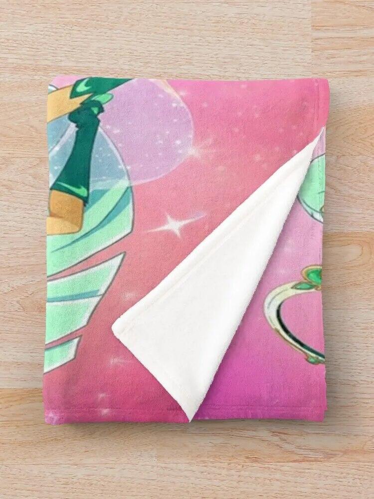 LoliRock-Geschenk für Fans, Lolirock-Charaktere, Überwurfdecke, Decke für dekoratives Sofa