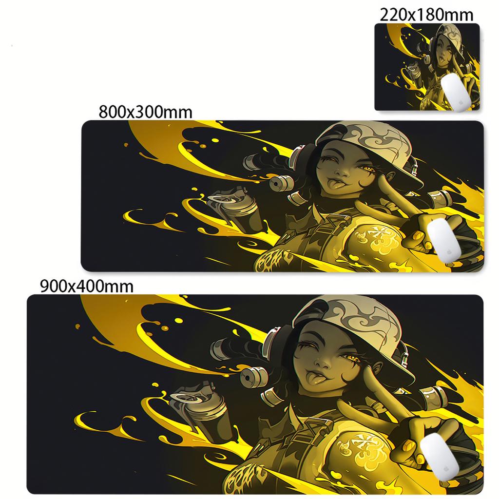 Gaming Vvalorant Mouse Pads Computer Pad Gamer Girl Desk Xxl PC Cabinet Carpet Kawaii Gamers Accessories Keyboard Hot Mausepad