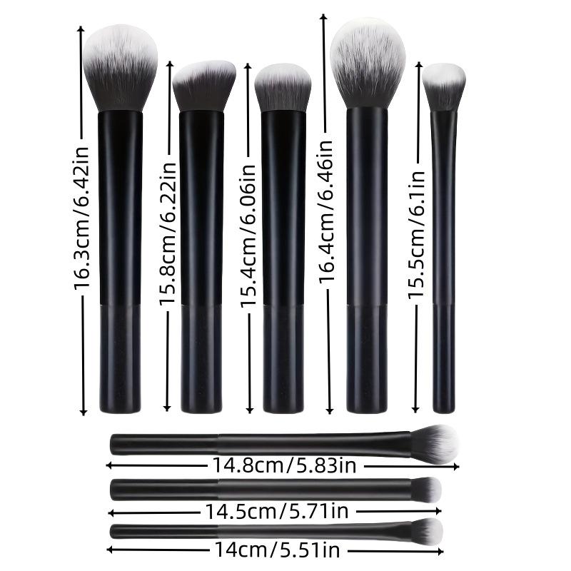Makeup Brushes Set Multi-Functional Professional Soft Make Up Brush Tool with Makeup Sponges Powder Puff Travel Brushes Gift Set