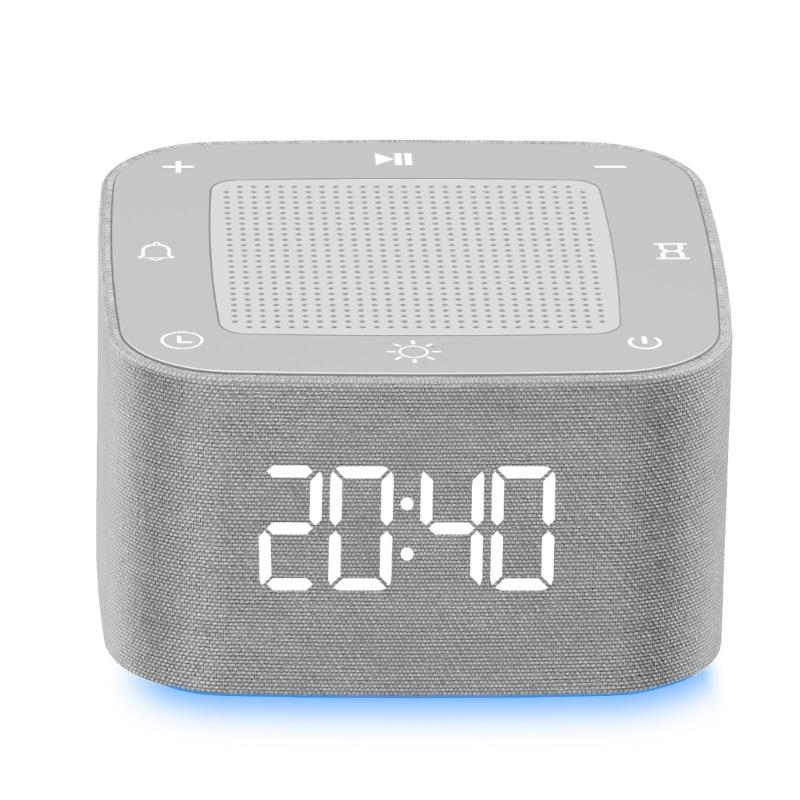 Upgrades 32 Natural Sound White Noise Machine with Small Timer & Color Temperatures for Deep Sleep & Relaxation 1