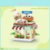Fruit Candy Shop Mini Street Scene Building Block For Creative Kids Playroom Decor